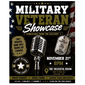 Military Veteran Comedy Showcase