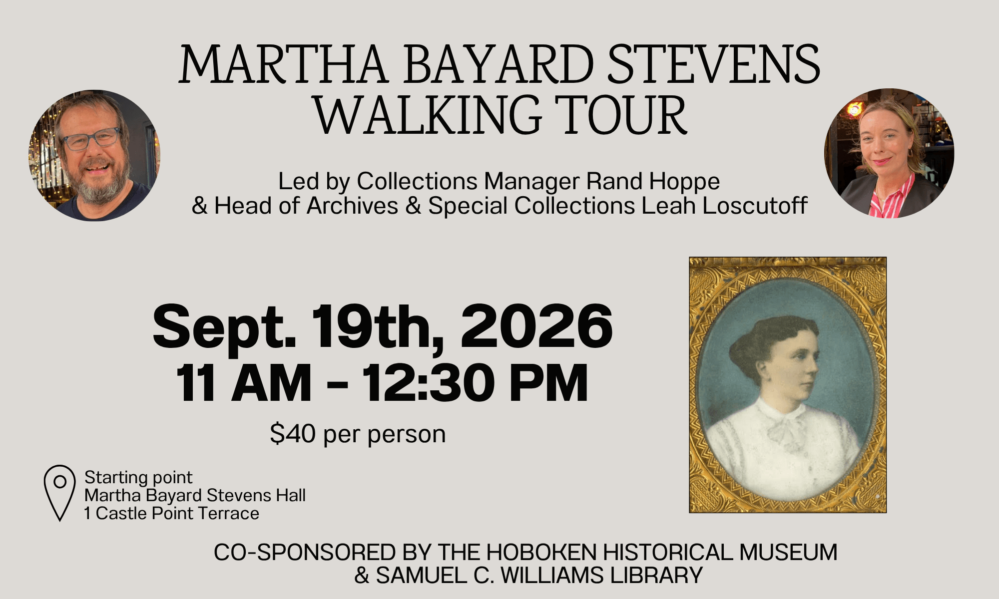 Martha Bayard Stevens Walking Tour