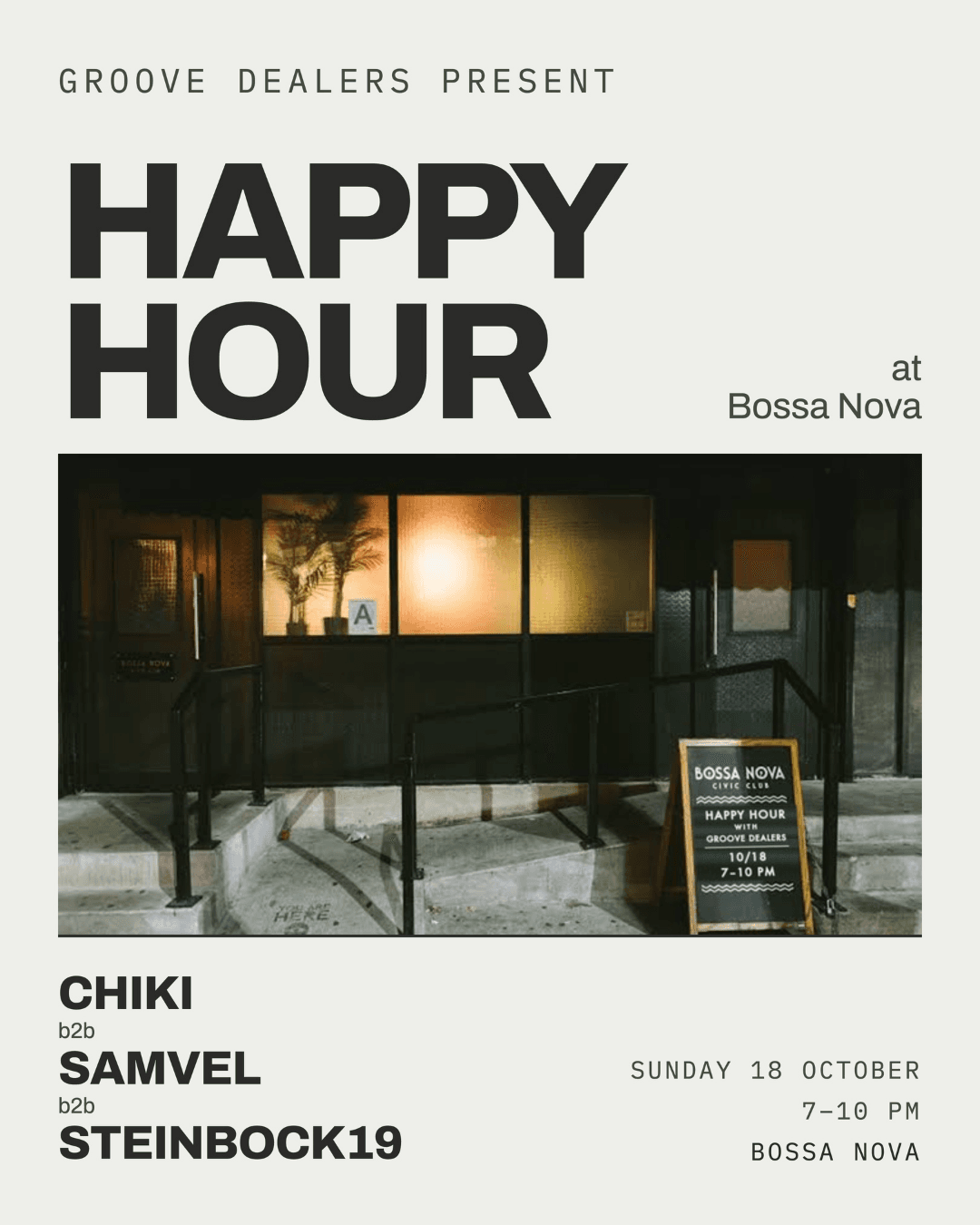 Happy Hour: Groove Dealers