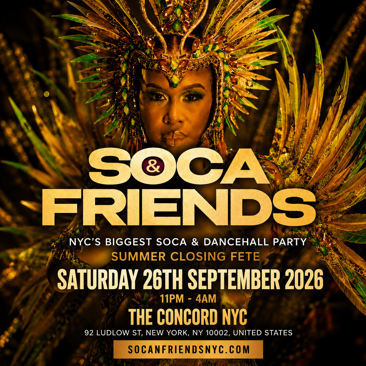 SOCA & FRIENDS - Dancehall & Soca Party in NYC