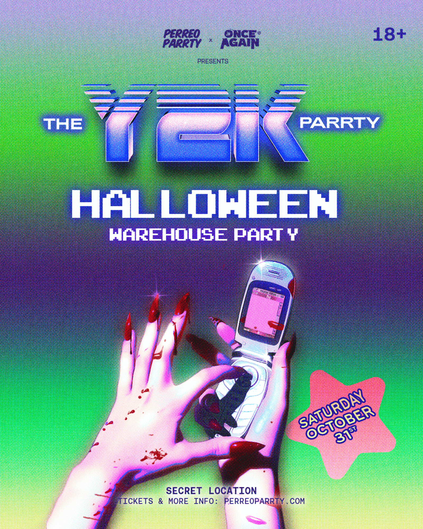 THE Y2K HALLOWEEN PARRTY - (DAY 2) Secret Warehouse NYC - 18
