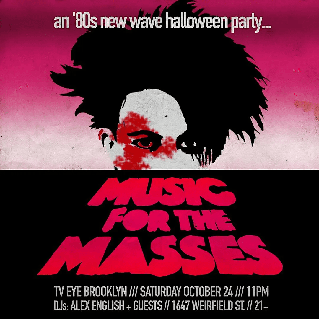 MUSIC FOR THE MASSES [DARK '80s NEW WAVE HALLOWEEN]