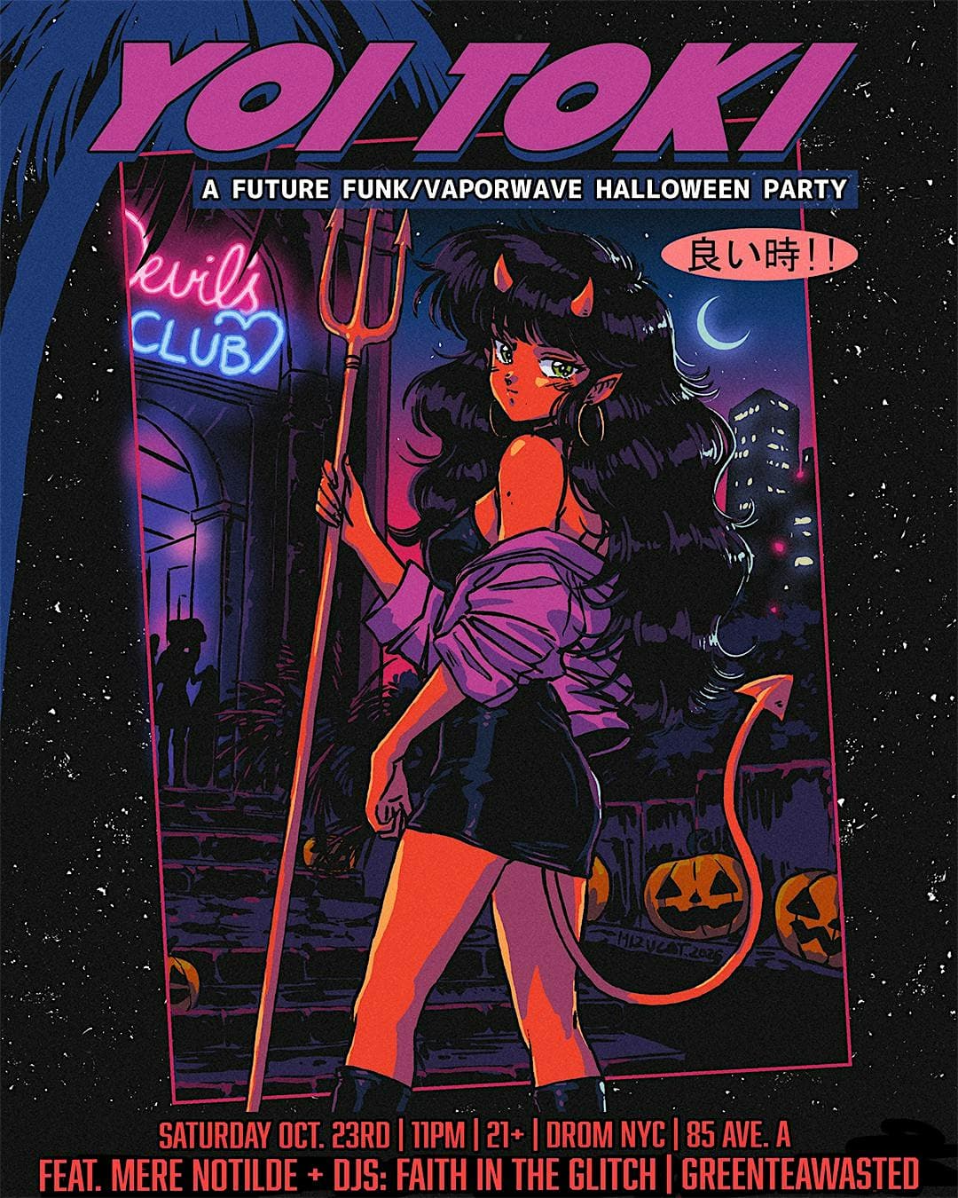 YOI TOKI [A FUTURE FUNK/VAPORWAVE HALLOWEEN]