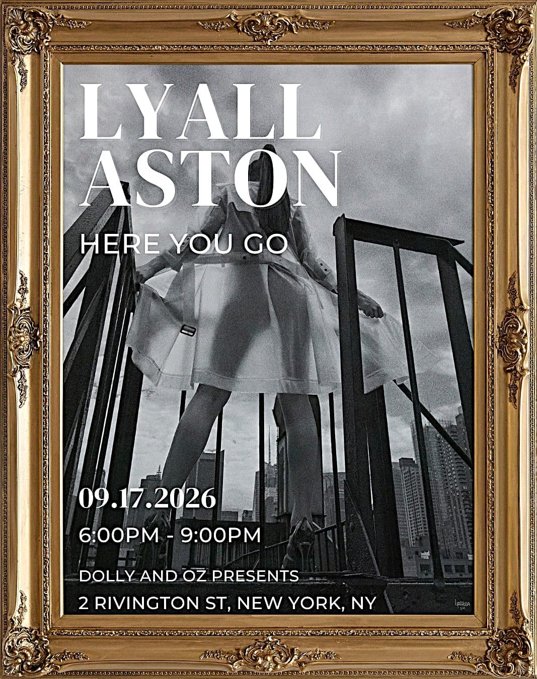 Dolly and Oz presents Solo Exhibition by Photographer Lyall Aston