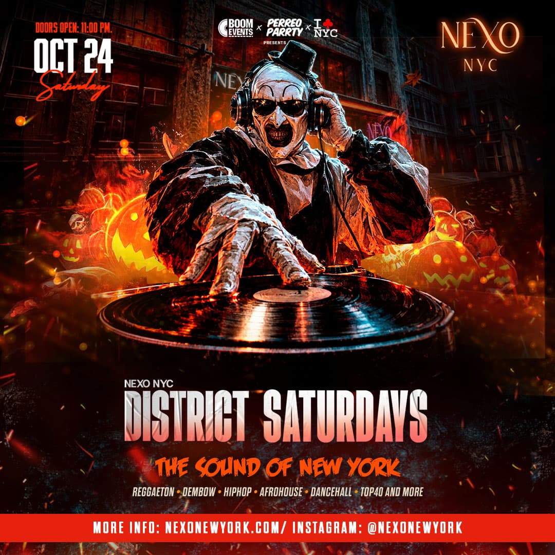 Halloween Parrty at District Saturdays Midtown NYC Nightclub