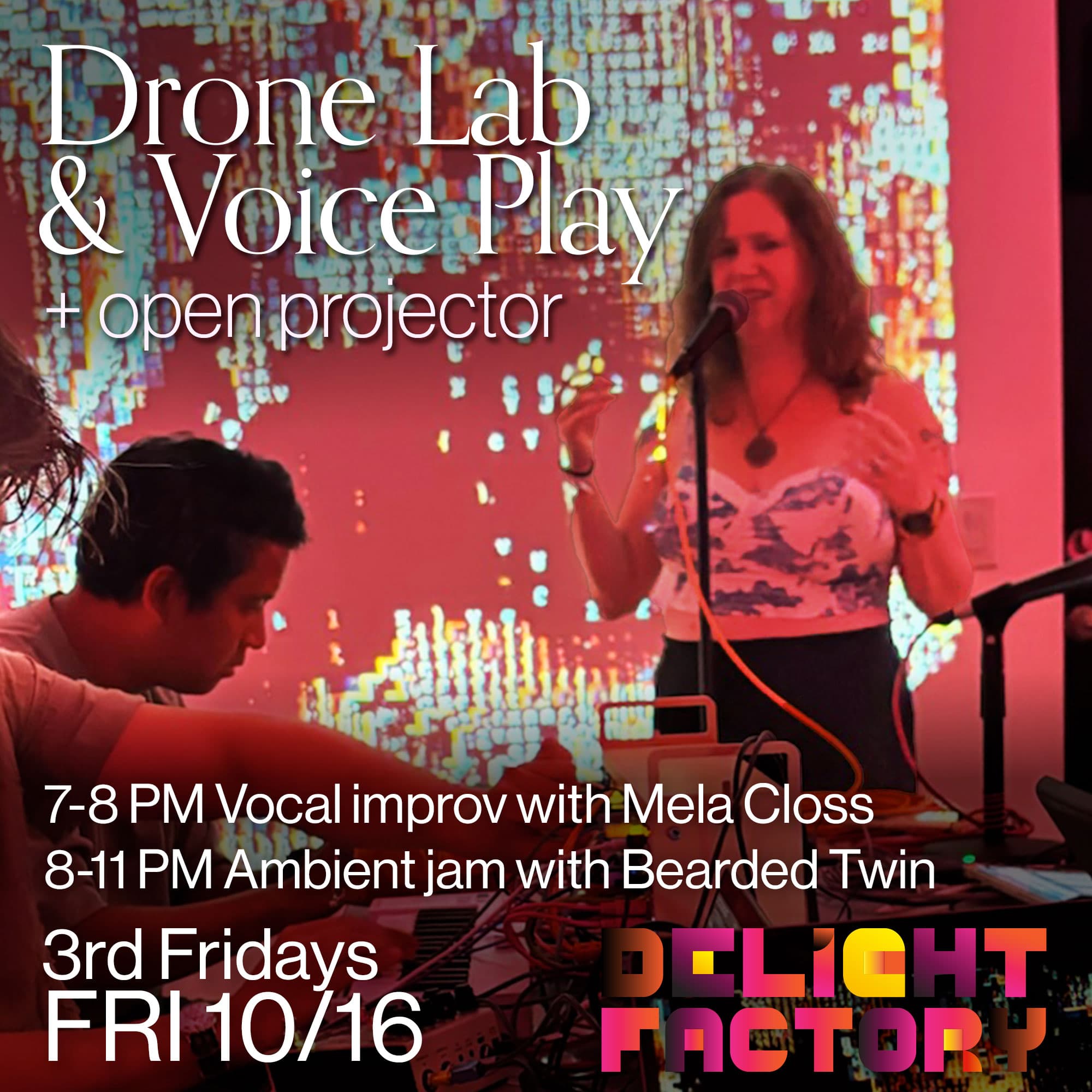 Drone Lab & VoicePlay + Open Projector