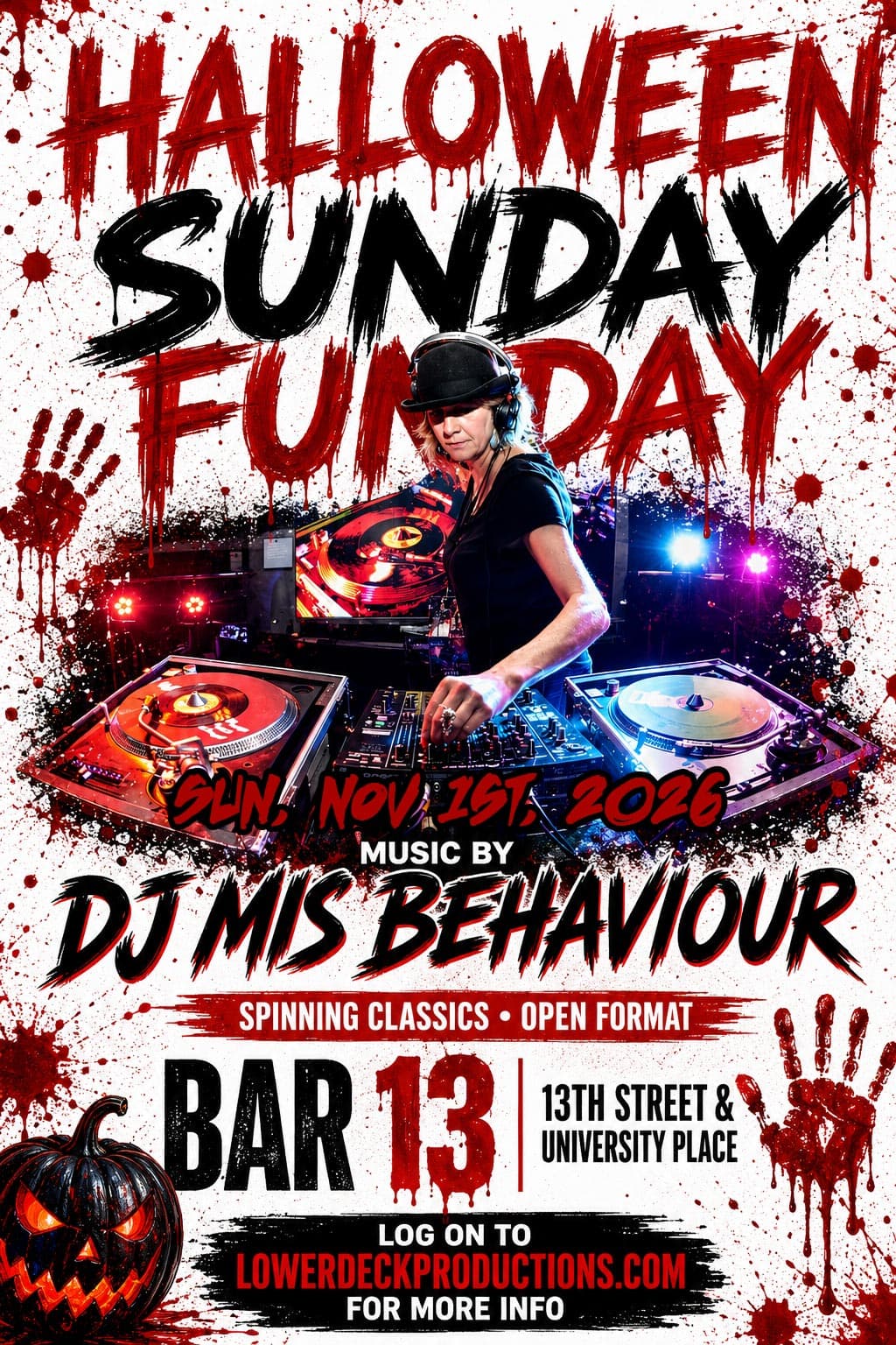 Halloween Weekend Sunday Funday Dance Party
