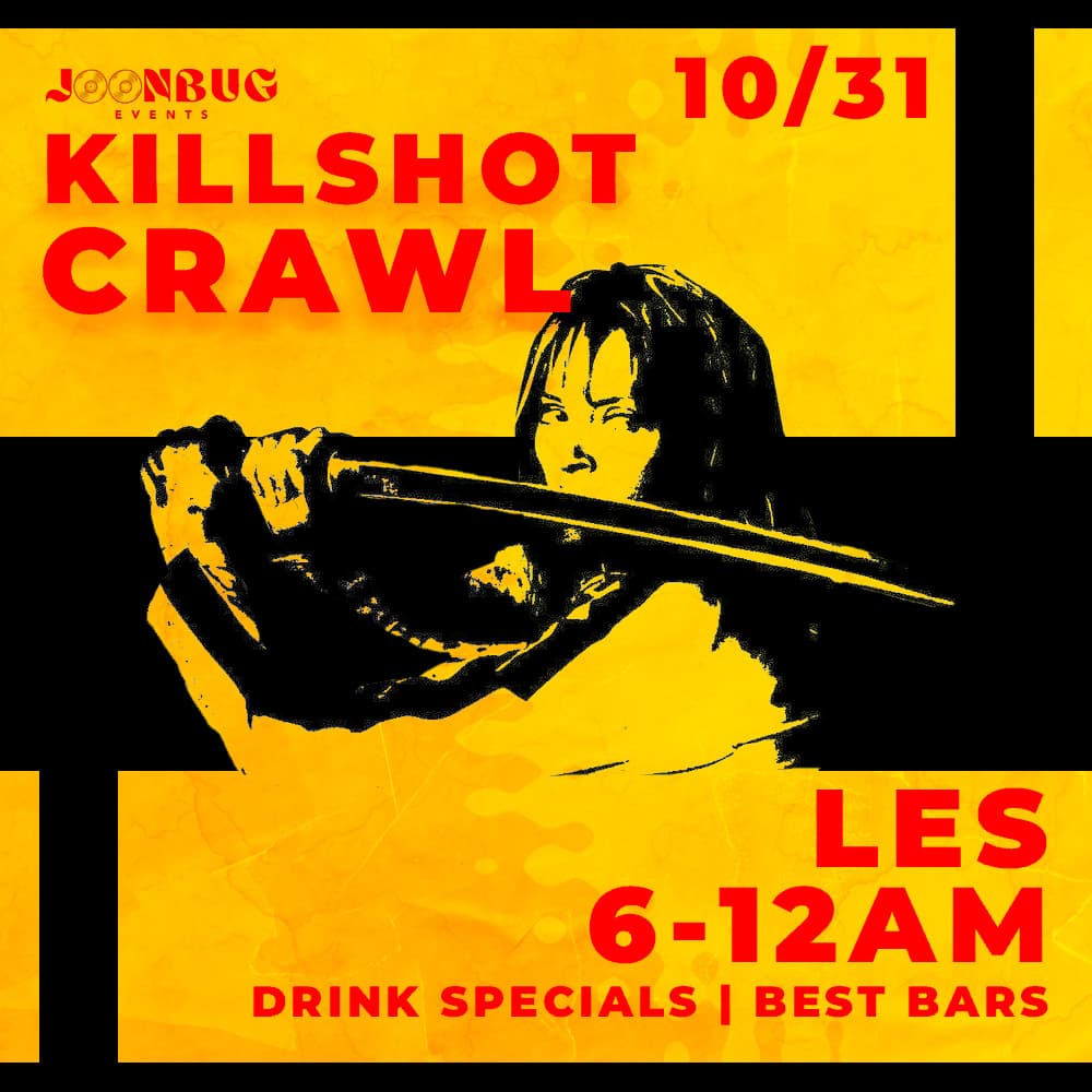 LES KILLSHOT HALLOWEEN BAR CRAWL