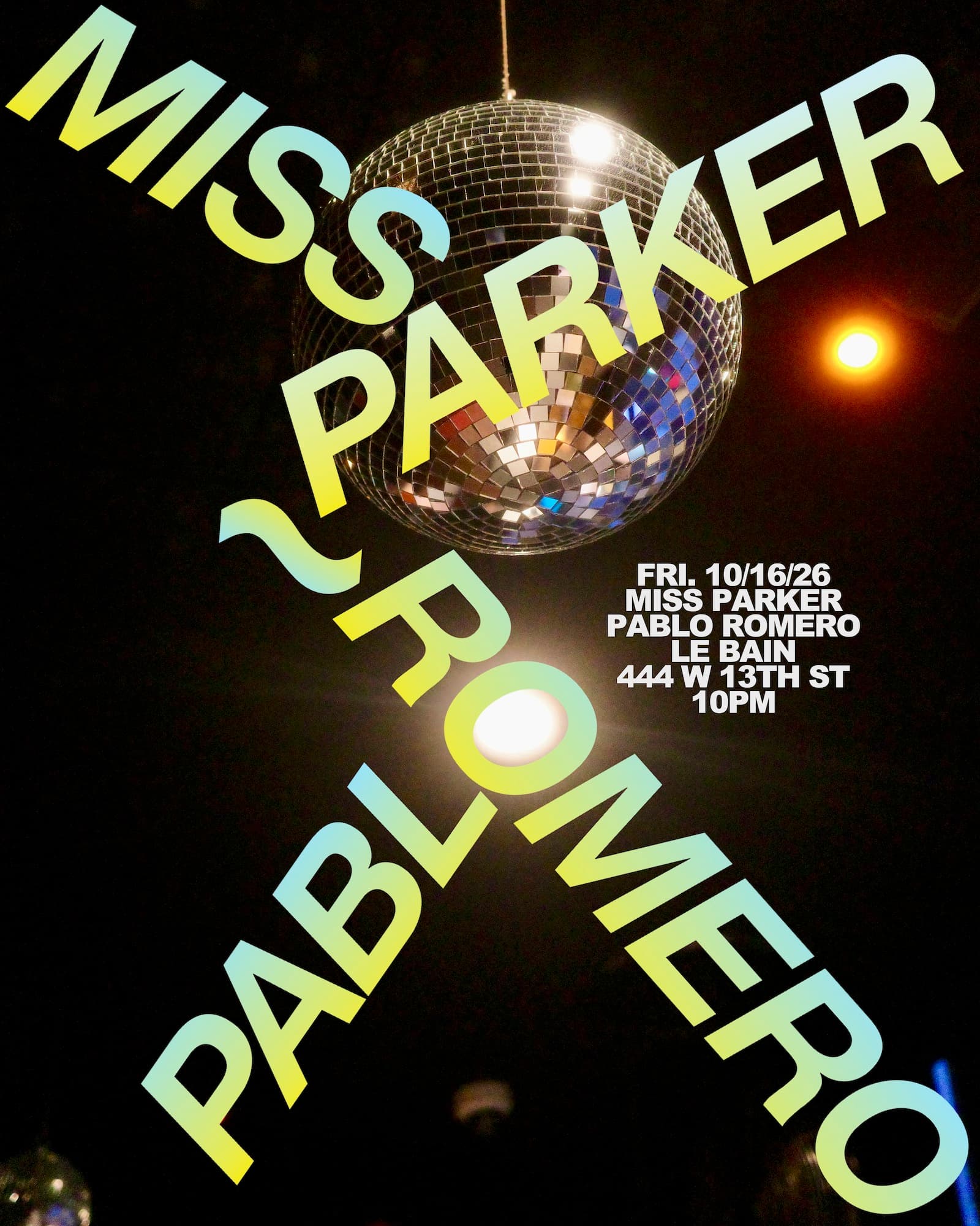 Miss Parker & Pablo Romero