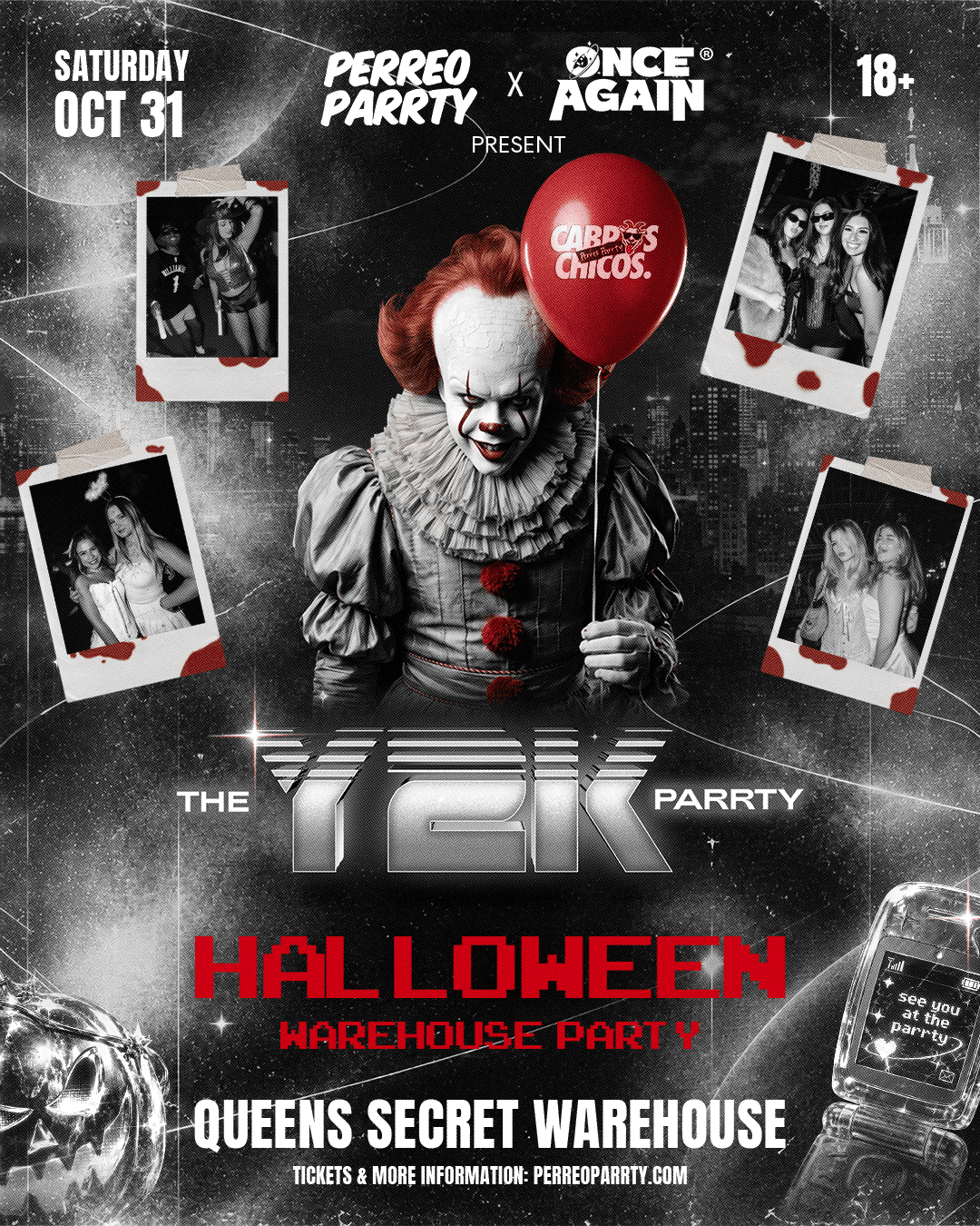 THE Y2K SECRET HALLOWEEN WAREHOUSE PARRTY - (DAY 2) NYC - 18