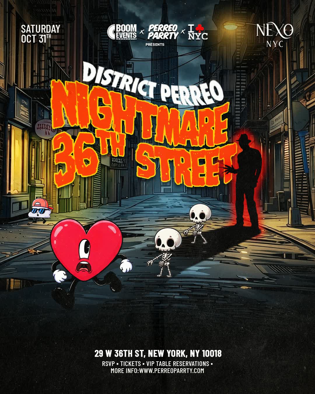 Nightmare on 36th Street Halloween Parrty