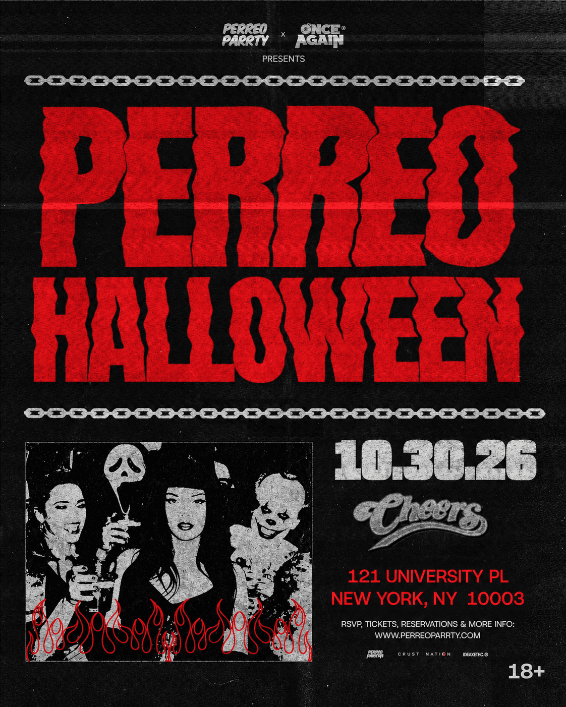 PERREO HALLOWEEN - Latin Reggaeton Dance Party in NYC