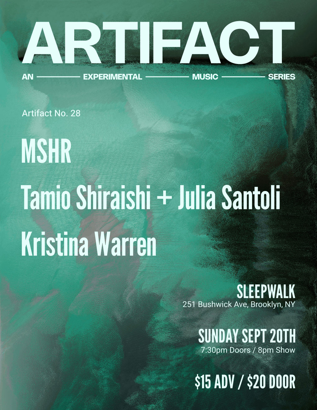 Artifact - An Experimental Music Series