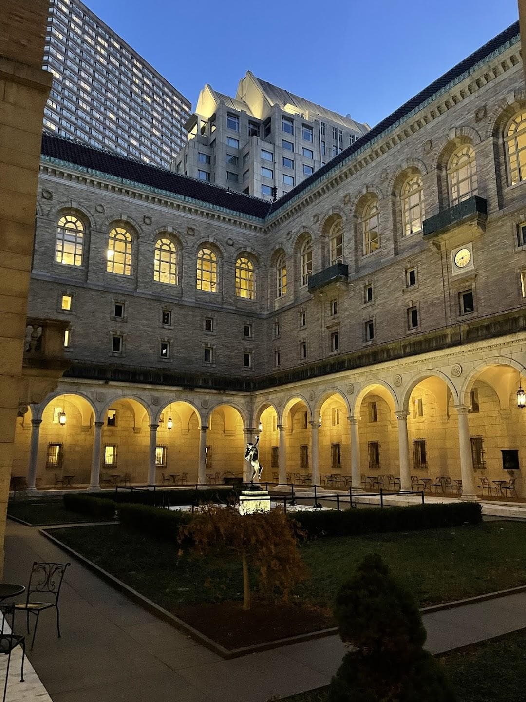 Boston Public Library Courtyard photo 1
