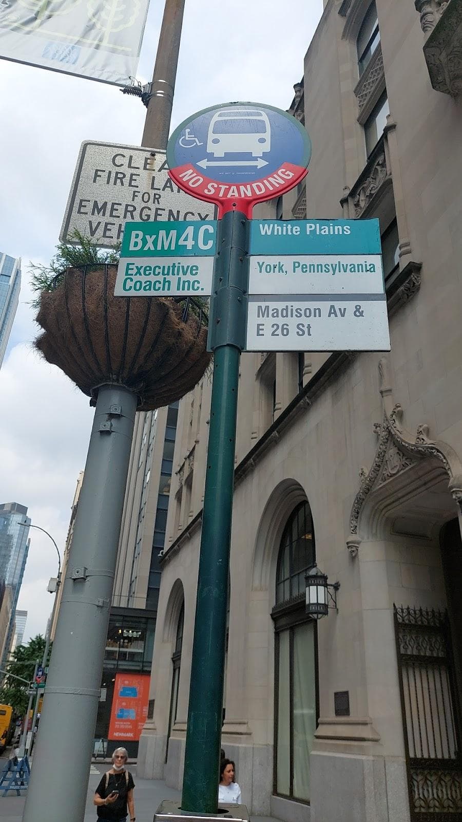 New York, NY (Madison Avenue between 26th and 27th Streets. Look for Unique Global Travel bus stop sign.) photo 2
