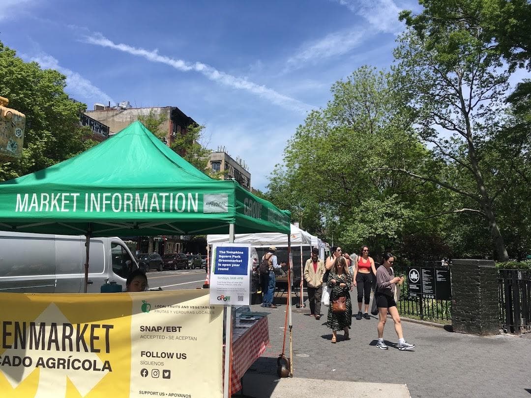 Tompkins Square Park Greenmarket photo 1