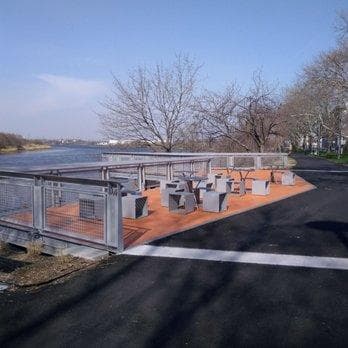 Newark Riverfront Park, Orange Sticks photo 5