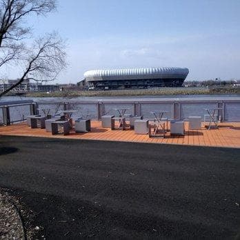 Newark Riverfront Park, Orange Sticks photo 1