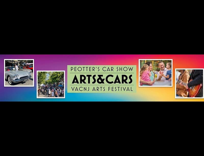 Arts & Cars 2026: VACNJ Arts Festival & Peotter’s Car Show