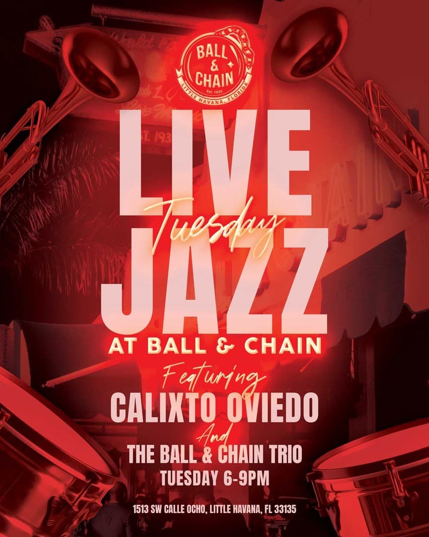 Live Jazz with Calixto Oviedo