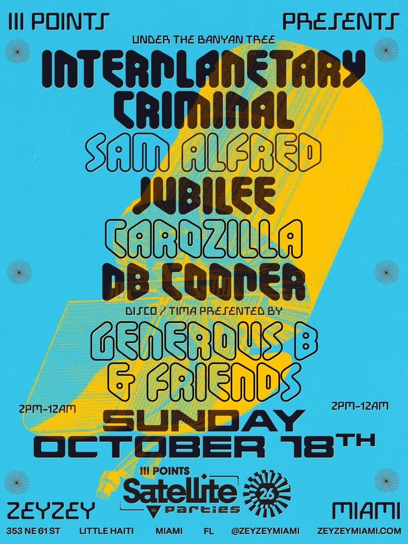 Satellite: Interplanetary Criminal, Sam Alfred, Jubilee + More
