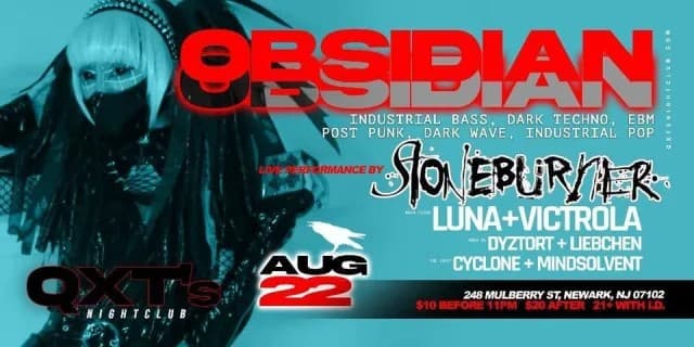 OBSIDIAN plus STONEBURNER, live @ QXT's