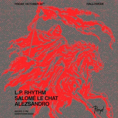 Halloweek: L.P. Rhythm + Salomé Le Chat