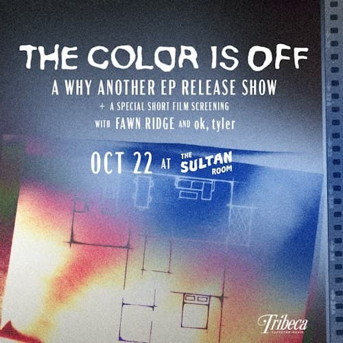 The Color Is Off: Why Another EP Release show with Fawn Ridge and ok,tyler