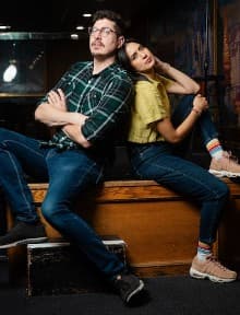 Francesca Fiorentini and Matt Lieb