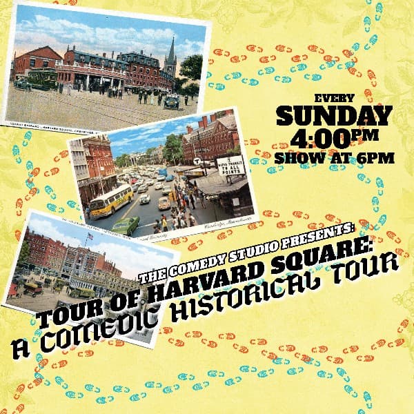 The Comedy Studio's Tour of Harvard Square