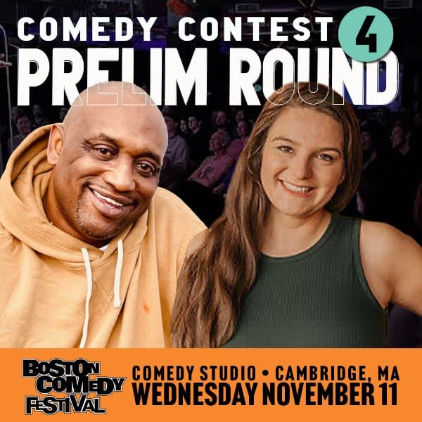Boston Comedy Festival Contest Round 4 w/ host Kindra Lansburg