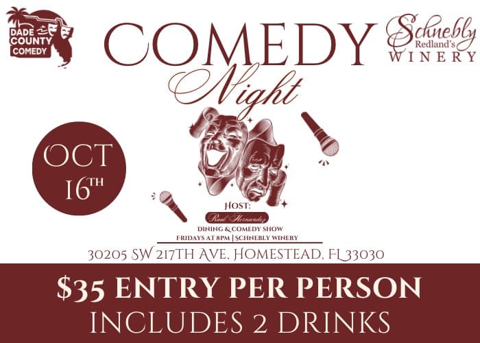 Comedy Night at Schnebly Winery