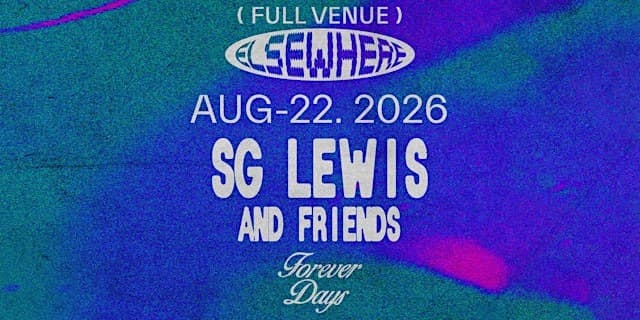 SG Lewis and friends