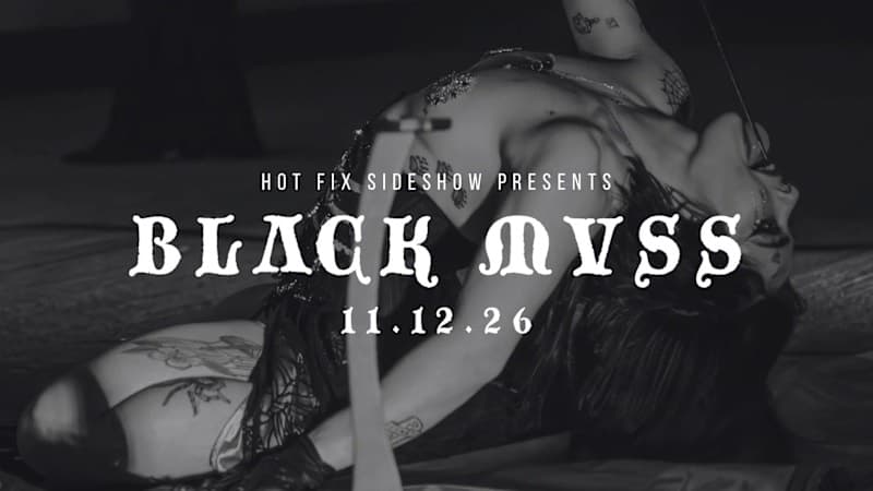 Hot Fix Sideshow Presents Blʌck Mvss