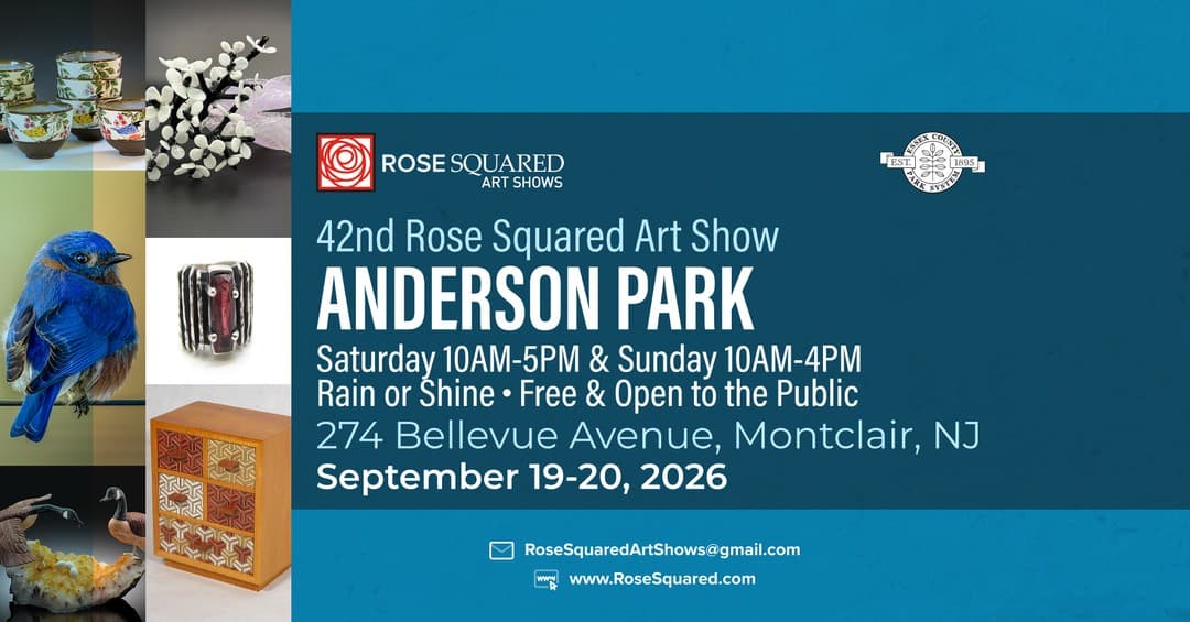 42nd Annual Rose Squared Art Show at Anderson Park