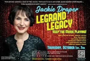 Jackie Draper: Legrand Legacy – Keep the Music Playing!